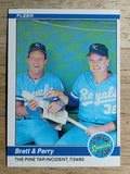 1984 Fleer #638 George Brett/Gaylord Perry
