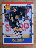 1990-91 Score #385 Bob Beers RC