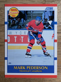 1990-91 Score #387 Mark Pederson RC