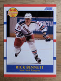 1990-91 Score #400 Rick Bennett RC