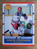 1990-91 Score #405 Shayne Stevenson RC