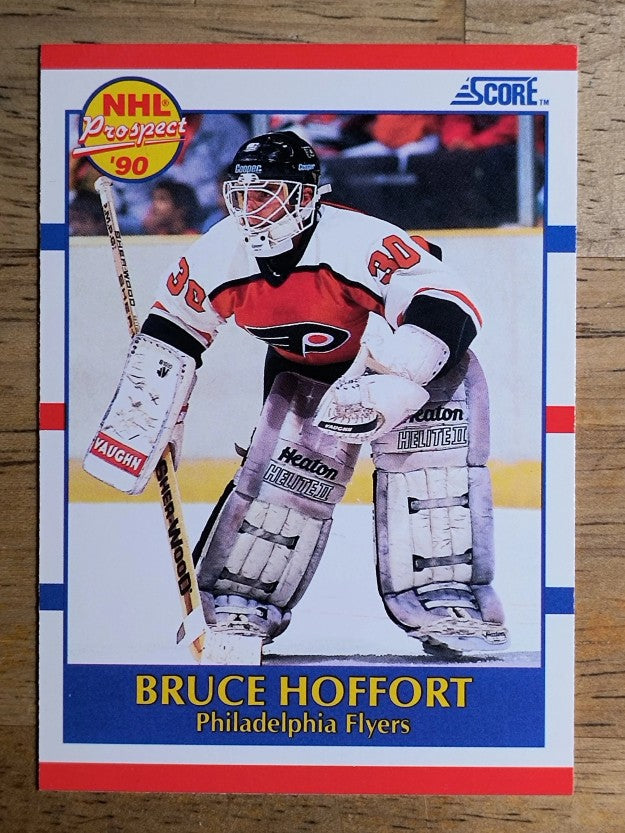 1990-91 Score #413 Bruce Hoffort RC
