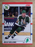 1990-91 Score Canadian #7 Brian Bellows