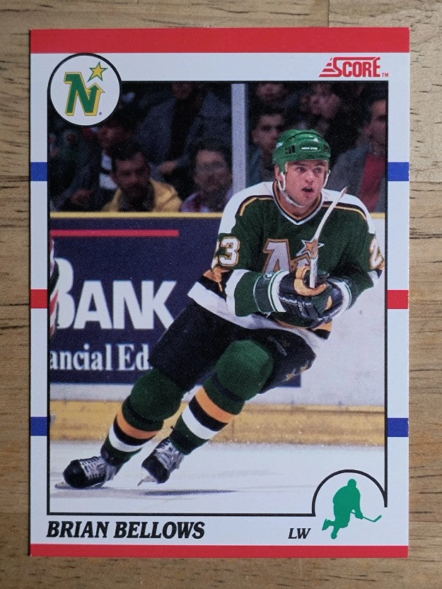 1990-91 Score Canadian #7 Brian Bellows