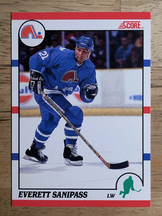1990-91 Score Canadian #28 Everett Sanipass RC