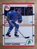 1990-91 Score Canadian #28 Everett Sanipass RC