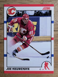 1990-91 Score Canadian #30B Joe Nieuwendyk COR/(Text reads now I feel)