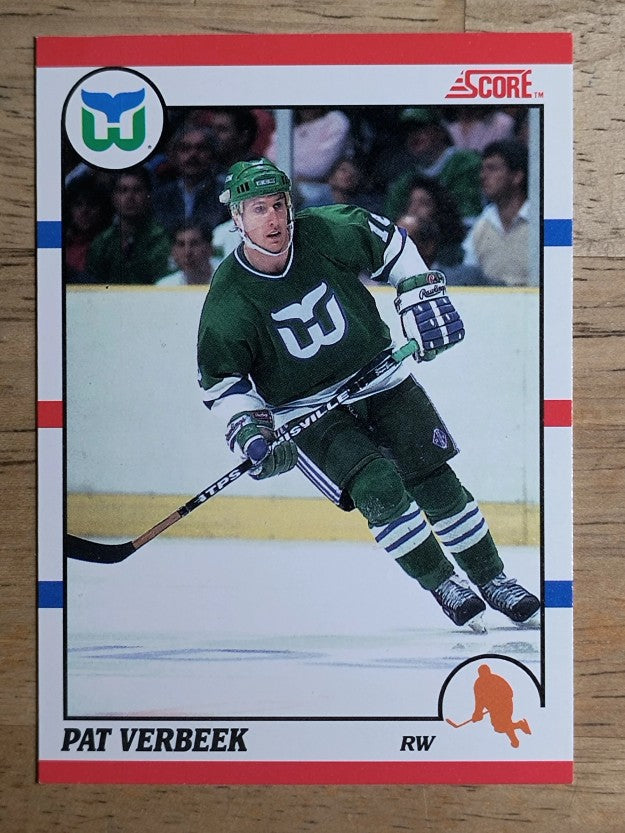 1990-91 Score Canadian #35 Pat Verbeek