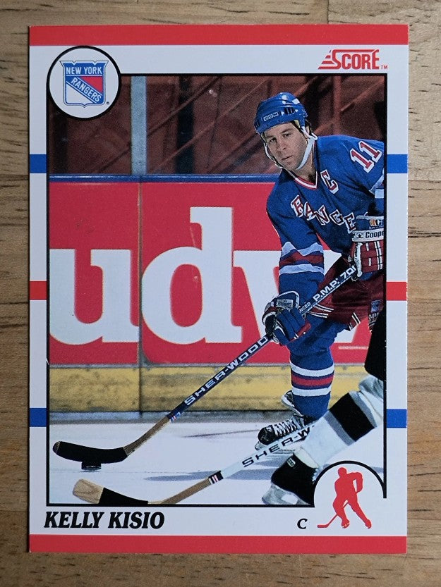 1990-91 Score Canadian #37 Kelly Kisio