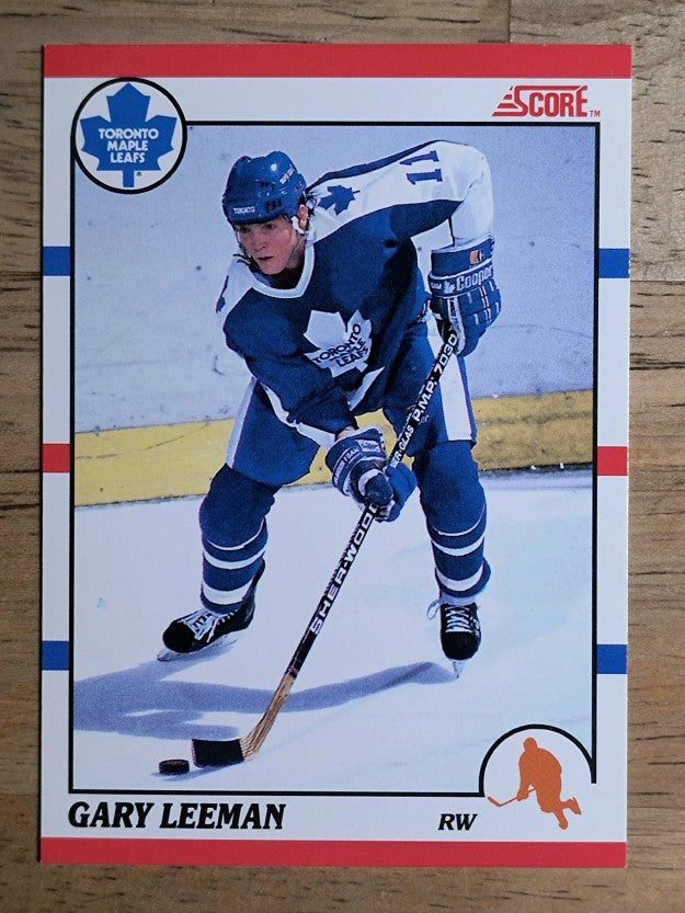 1990-91 Score Canadian #40 Gary Leeman