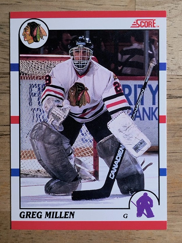 1990-91 Score Canadian #42 Greg Millen