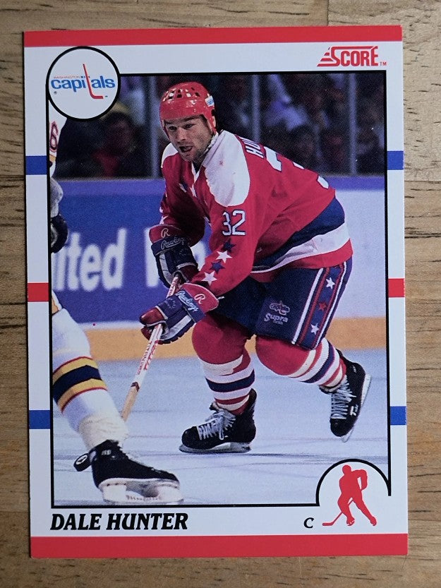 1990-91 Score Canadian #44 Dale Hunter