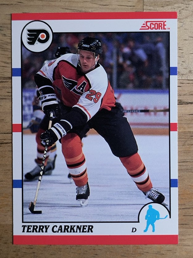 1990-91 Score Canadian #47 Terry Carkner