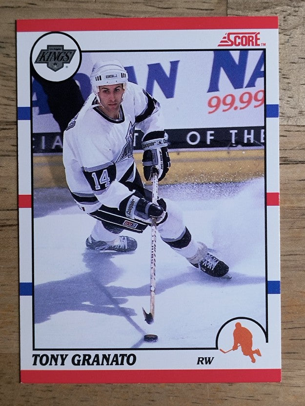 1990-91 Score Canadian #48 Tony Granato