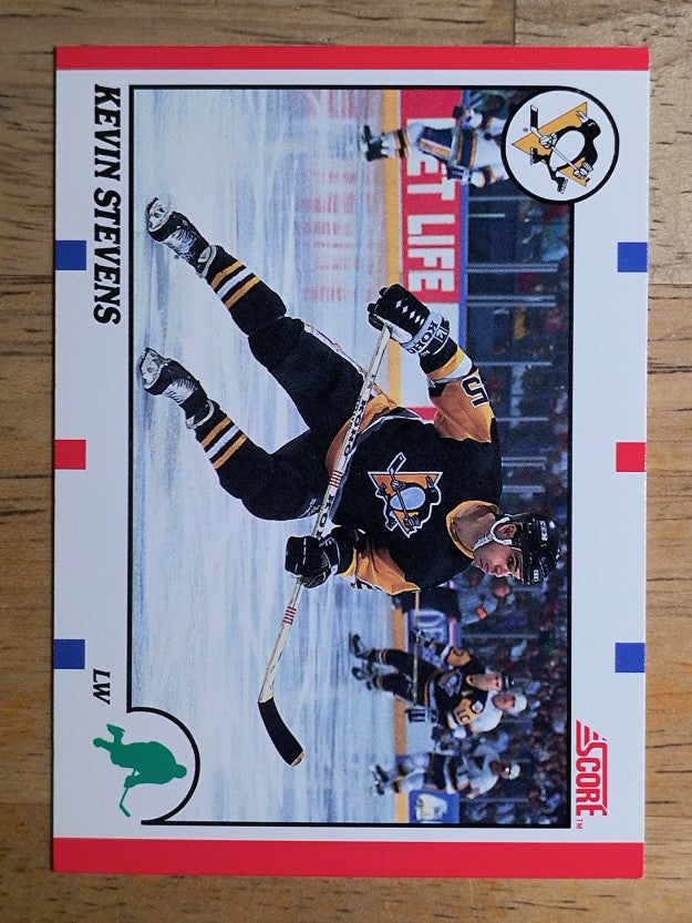 1990-91 Score Canadian #53 Kevin Stevens RC