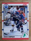 1990-91 Score Canadian #58 Craig Simpson
