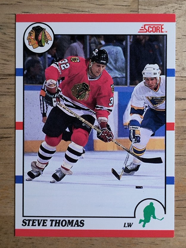 1990-91 Score Canadian #66 Steve Thomas