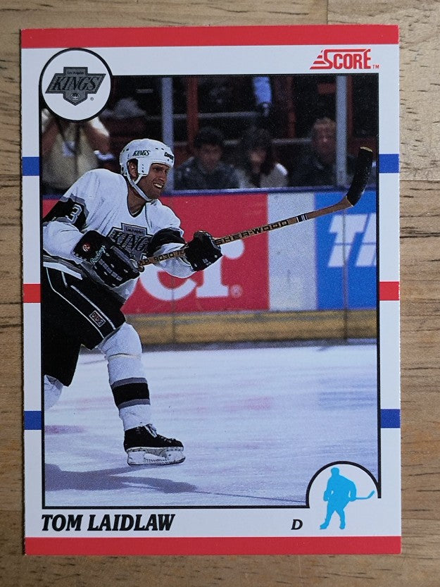 1990-91 Score Canadian #69 Tom Laidlaw