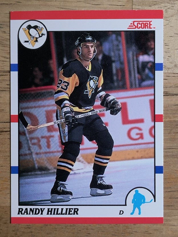 1990-91 Score Canadian #76 Randy Hillier