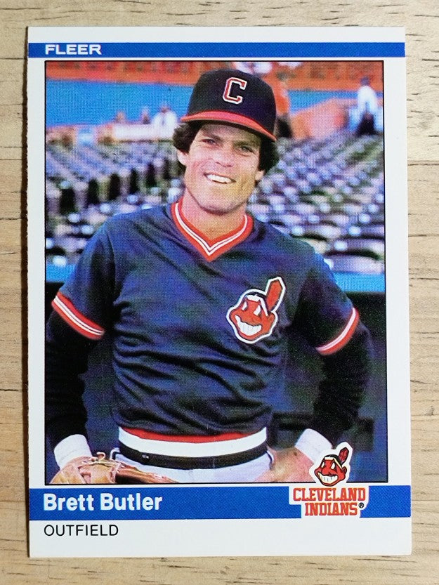1984 Fleer Update #U21 Brett Butler