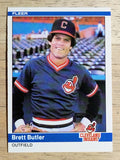 1984 Fleer Update #U21 Brett Butler