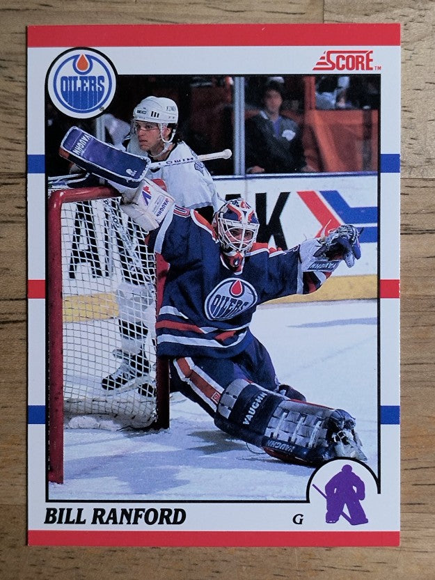 1990-91 Score Canadian #79 Bill Ranford