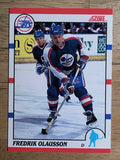 1990-91 Score Canadian #81 Fredrik Olausson
