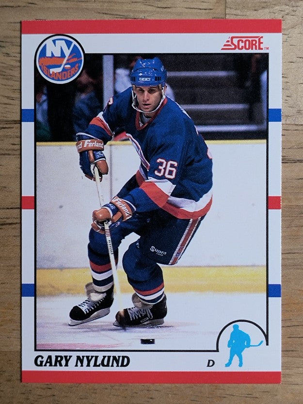1990-91 Score Canadian #86 Gary Nylund