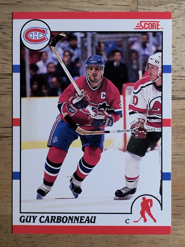 1990-91 Score Canadian #91 Guy Carbonneau