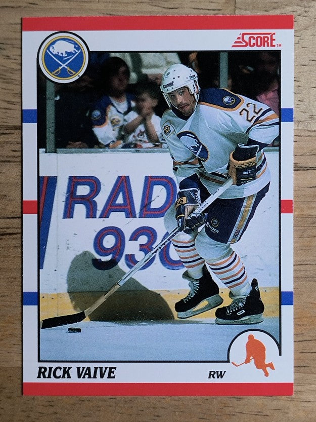 1990-91 Score Canadian #103 Rick Vaive