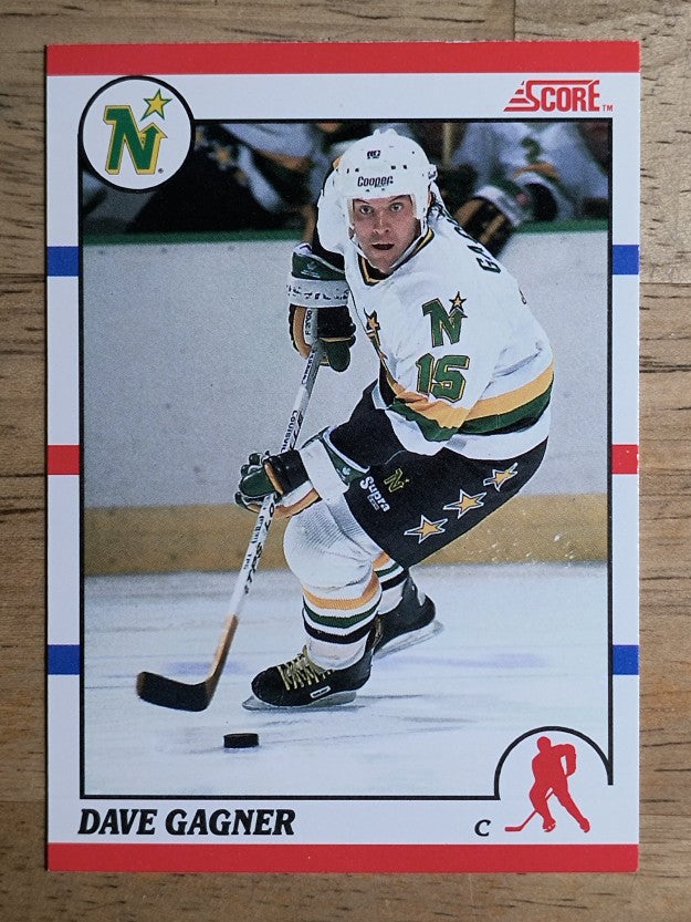 1990-91 Score Canadian #108 Dave Gagner