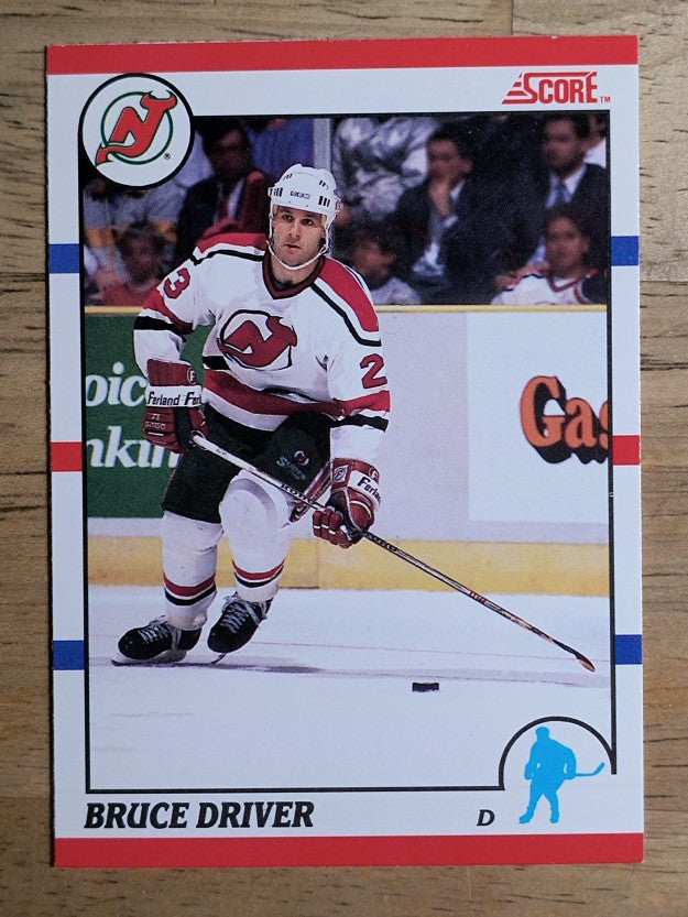 1990-91 Score Canadian #109 Bruce Driver
