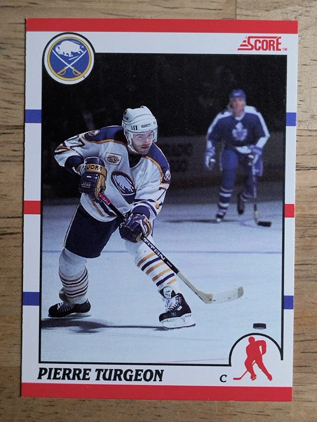 1990-91 Score Canadian #110 Pierre Turgeon