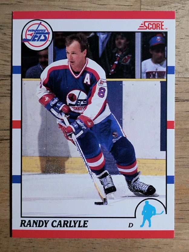 1990-91 Score Canadian #136 Randy Carlyle