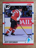 1990-91 Score Canadian #138 Jeff Chychrun RC