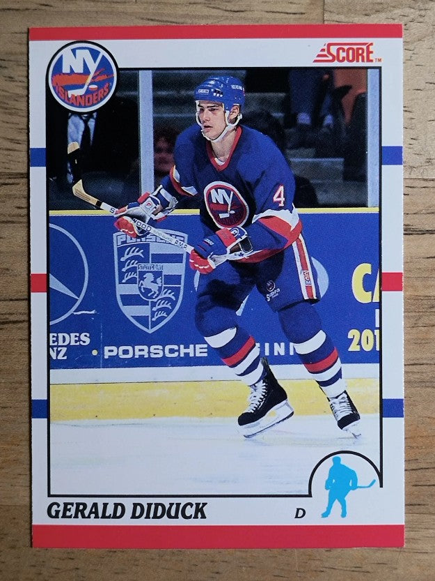 1990-91 Score Canadian #139 Gerald Diduck
