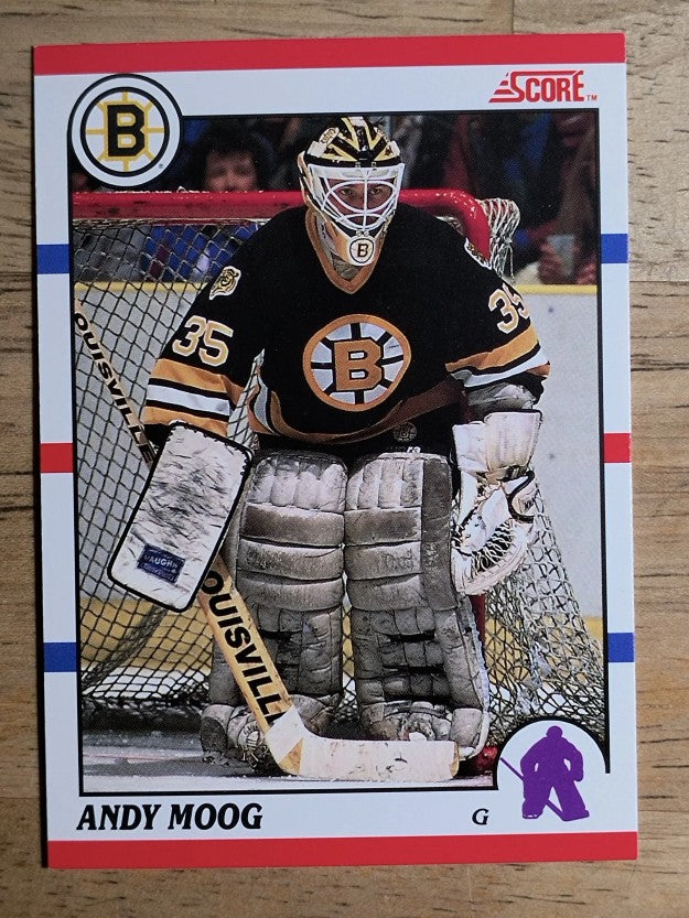 1990-91 Score Canadian #140 Andy Moog