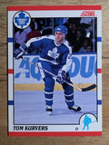 1990-91 Score Canadian #142 Tom Kurvers