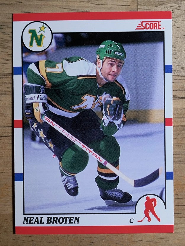 1990-91 Score Canadian #144 Neal Broten