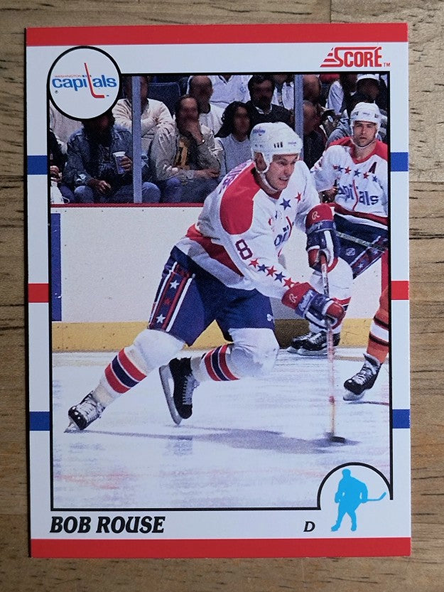 1990-91 Score Canadian #147 Bob Rouse