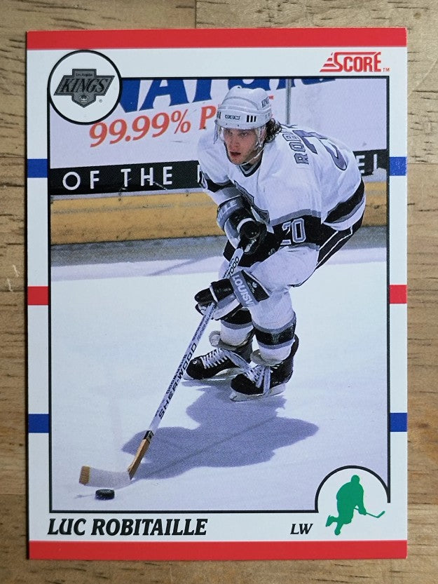 1990-91 Score Canadian #150 Luc Robitaille