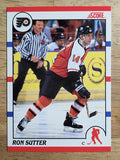1990-91 Score Canadian #153 Ron Sutter