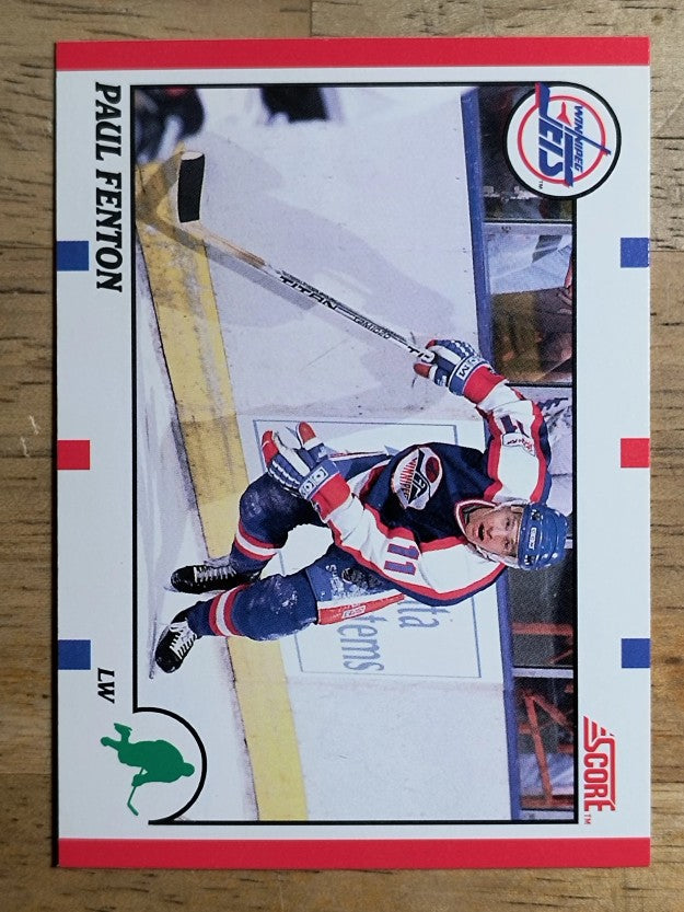 1990-91 Score Canadian #156 Paul Fenton