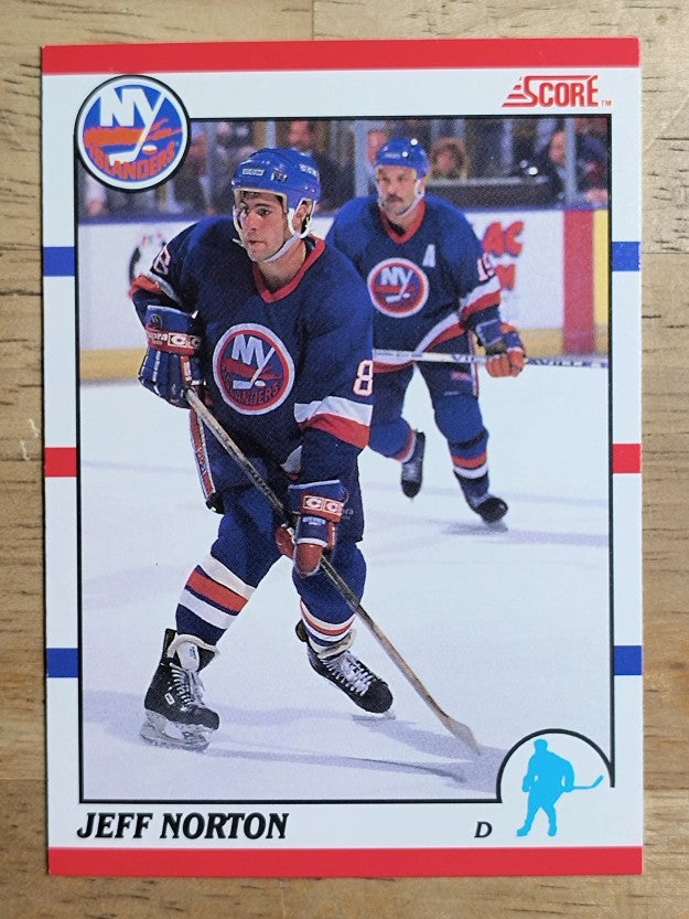 1990-91 Score Canadian #157 Jeff Norton
