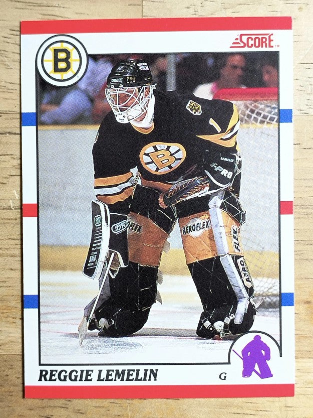 1990-91 Score Canadian #159 Rejean Lemelin