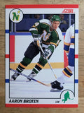1990-91 Score Canadian #162 Aaron Broten
