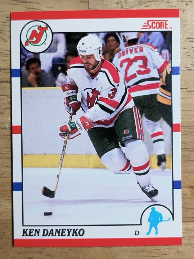 1990-91 Score Canadian #178 Ken Daneyko