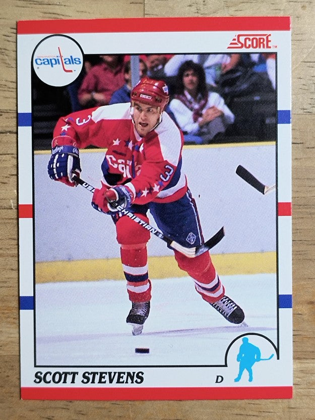 1990-91 Score Canadian #188 Scott Stevens