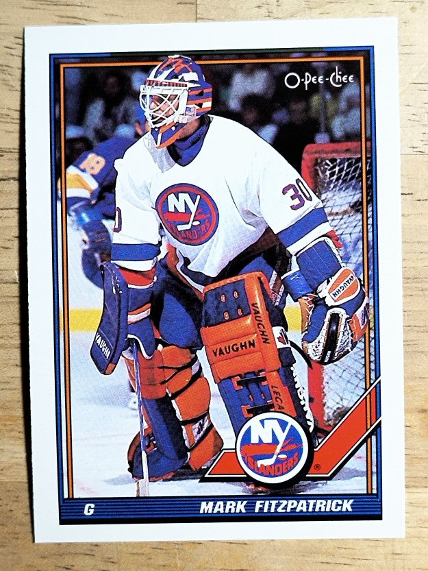 1991-92 O-Pee-Chee #47 Mark Fitzpatrick