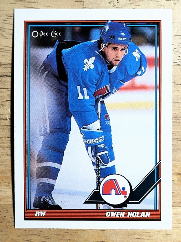 1991-92 O-Pee-Chee #64 Owen Nolan
